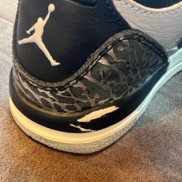 Air Jordan 3 Retro Wolf Grey 2014 Size 3y Kids - Picture 8 of 8